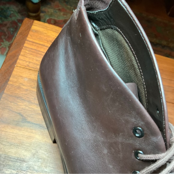 Easy Spirit "Bootalinos" 9B - lace up brown leather ankle boot. Comfy - Picture 14 of 14